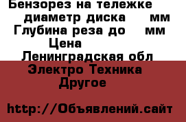 Бензорез на тележке ts 800 диаметр диска 400 мм. Глубина реза до 150мм › Цена ­ 60 000 - Ленинградская обл. Электро-Техника » Другое   